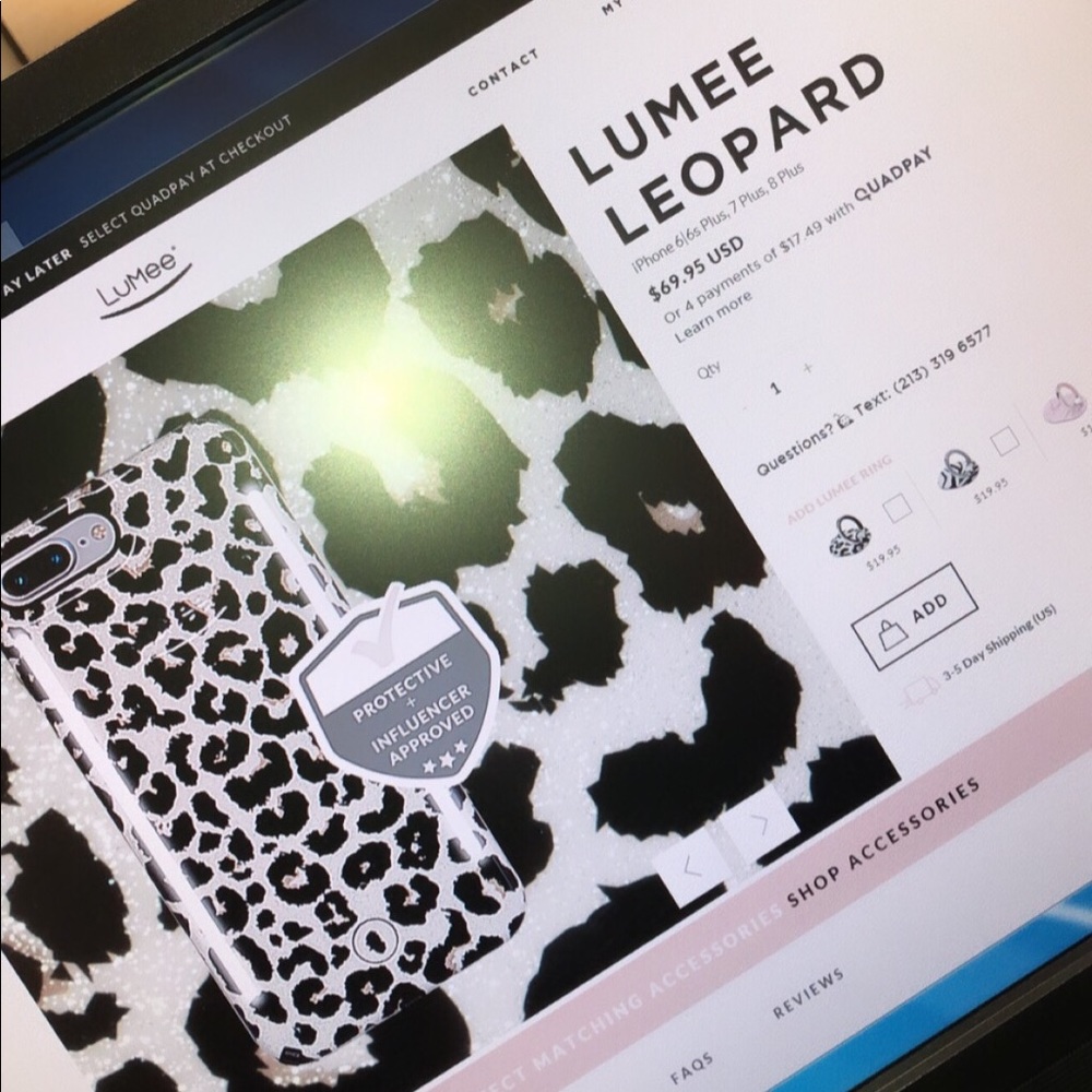 LuMee 6|6s plus, 7 plus, & 8 plus case.